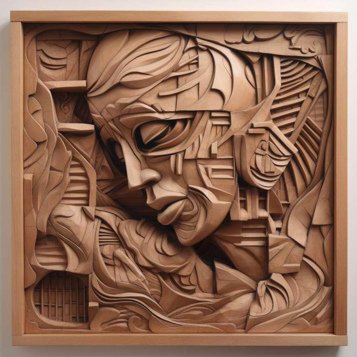 نموذج ثلاثي الأبعاد لآلة CNC 3D Art 